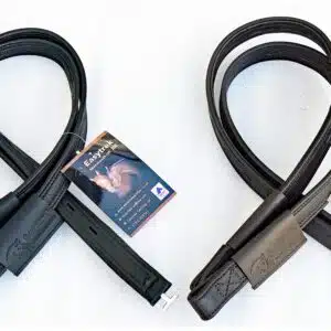 Easy Trek T Bar treeless or dressage leathers - Black or Brown Leather