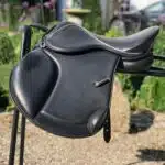 Easy Trek Treeless Classic GP Saddle - Black or Brown Soft Leather - Image 2