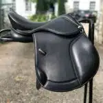 Easy Trek Treeless Classic GP Small Pony Saddle - Black or Brown Soft Leather