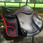 Easy Trek Treeless Classic GP Small Pony Saddle - Black or Brown Soft Leather - Image 2