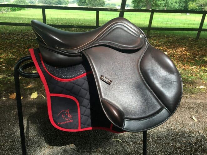 Easy Trek Treeless Classic General Purpose (GP) Saddle – Soft Leather, Pony Size - Image 2