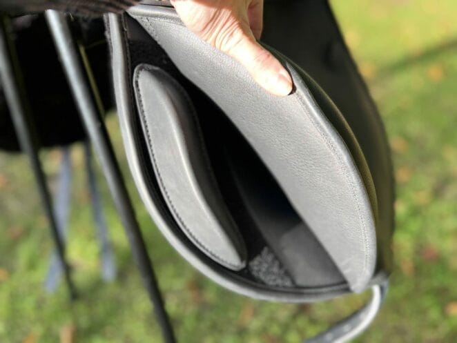 Easy Trek Treeless Comfort GP Saddle - Black or Brown Soft Leather - Image 5