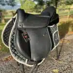 Easy Trek Treeless Comfort GP Saddle - Black or Brown Soft Leather - Image 2