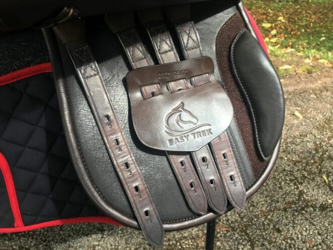 Easy Trek Treeless Classic General Purpose (GP) Saddle – Soft Leather, Pony Size - Image 4