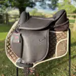 Easy Trek Treeless Comfort GP Saddle - Brown Leather