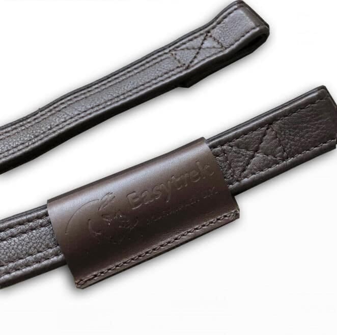 Easy Trek T Bar treeless or dressage leathers - Black or Brown Leather