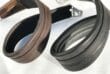 Easy Trek quality soft leather anatomical chafeless English girths - Black or Brown