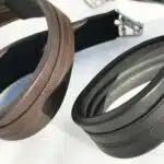 Easy Trek quality soft leather anatomical chafeless English girths - Black or Brown