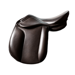 Easy Trek English Treeless Show Saddle in Premium Leather